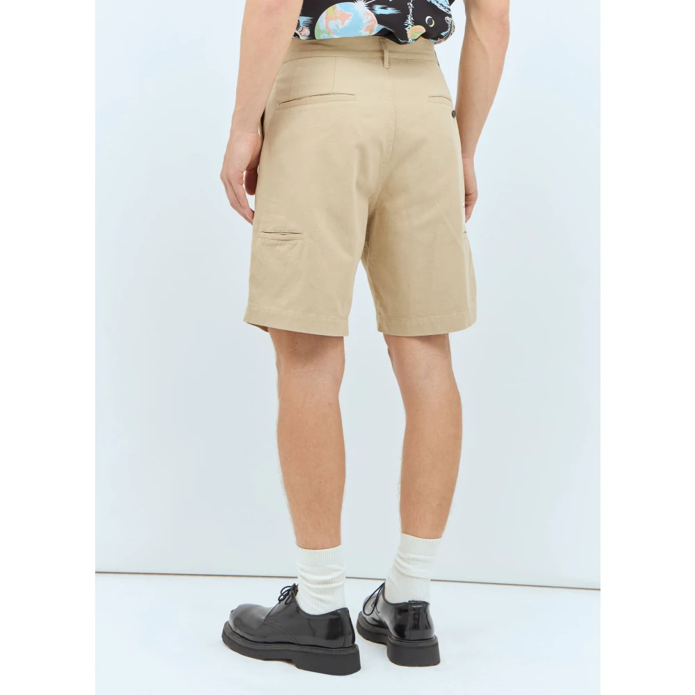 Human Made Skater Shorts van katoenen keper Beige Heren
