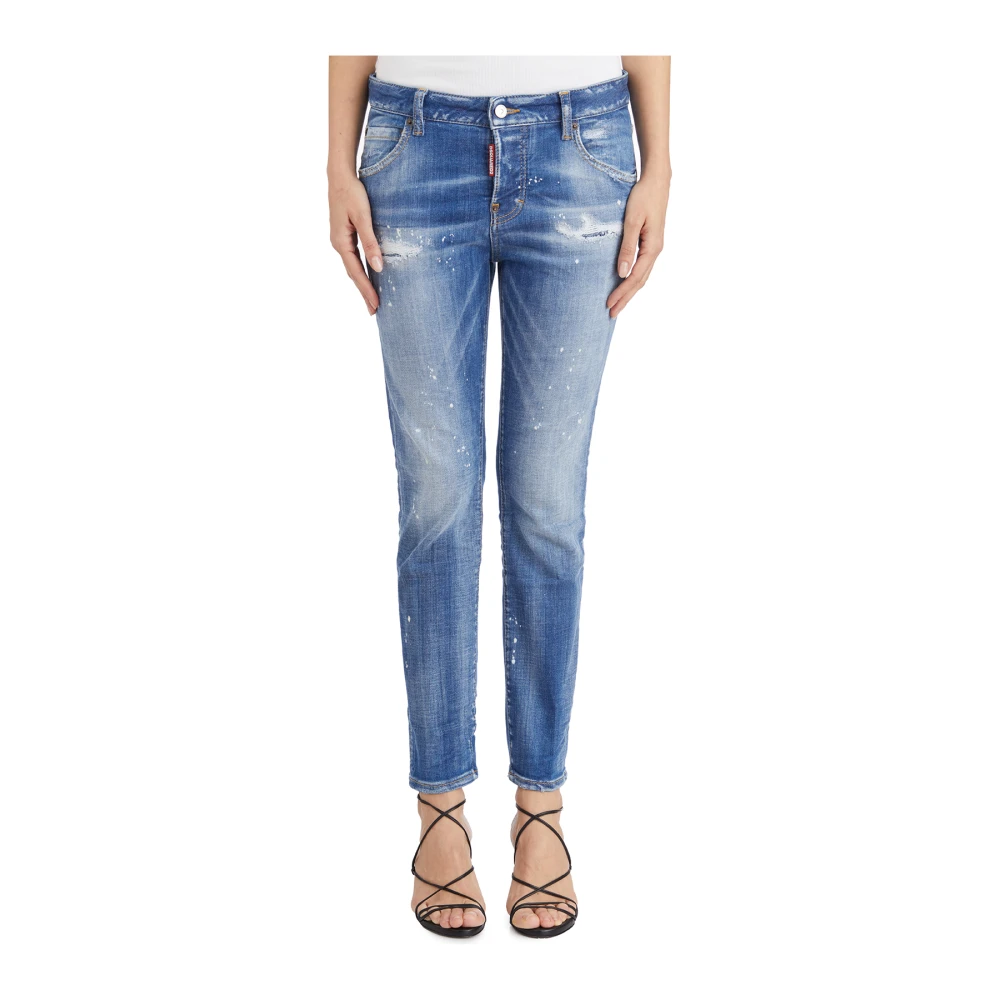 Dsquared2 Cool Girl Denim Byxor Blue, Dam