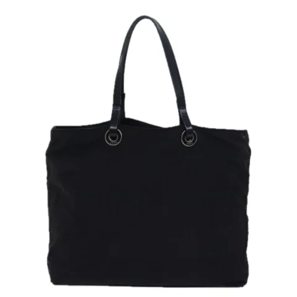 Fendi Vintage Pre-owned Canvas fendi-bags Black Dames