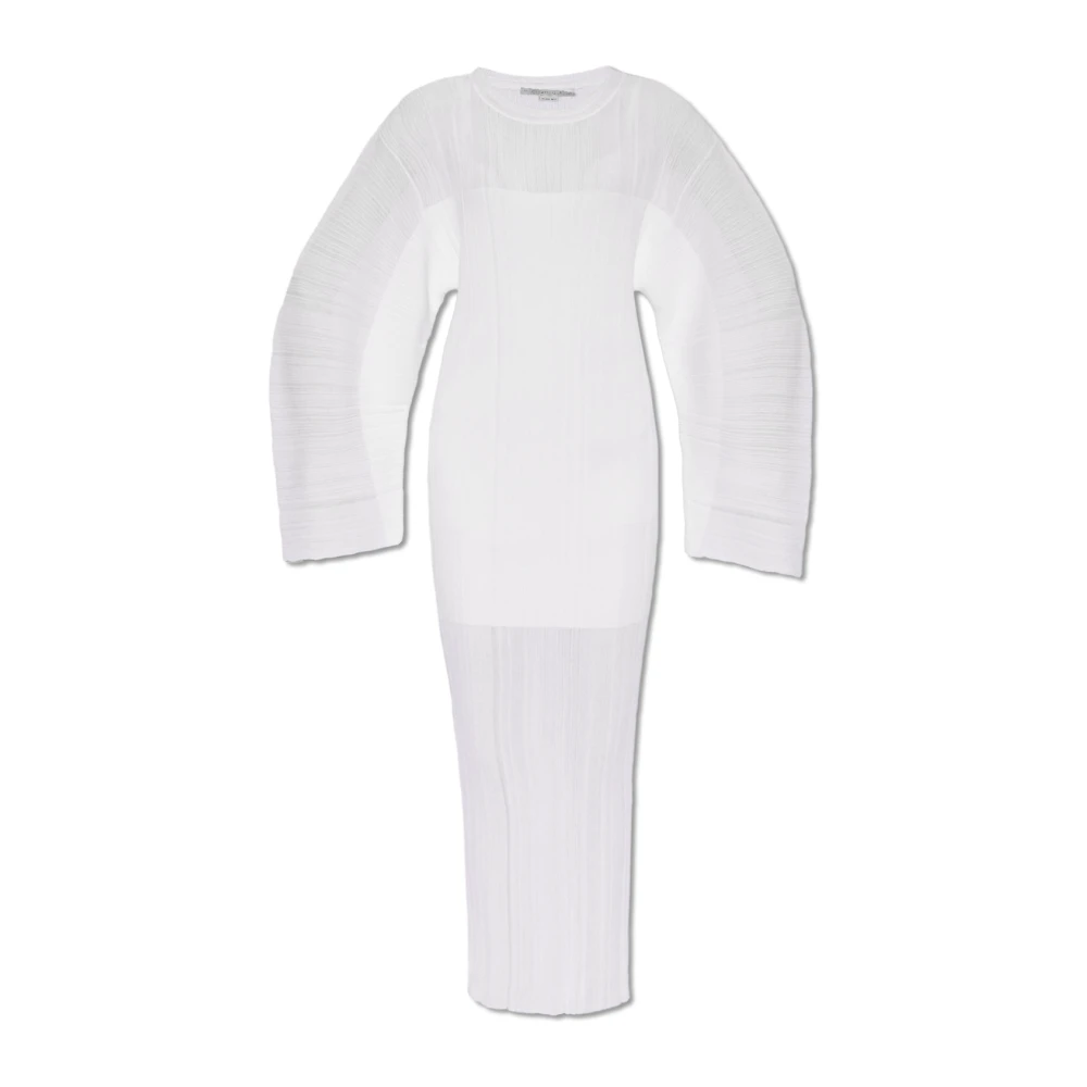 Stella Mccartney Geplooide jurk White Dames