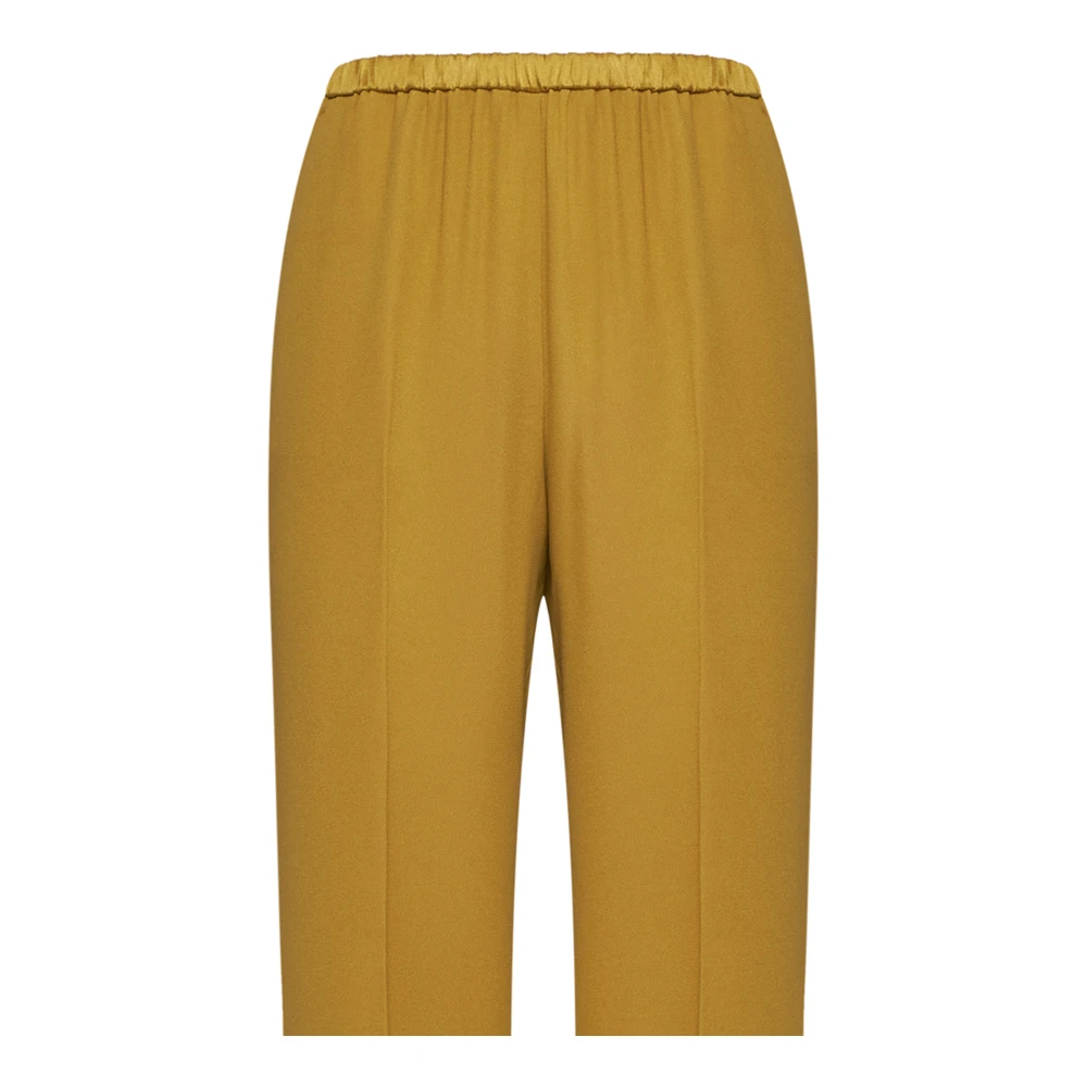 Forte Elegante Broeken voor Vrouwen Yellow Dames