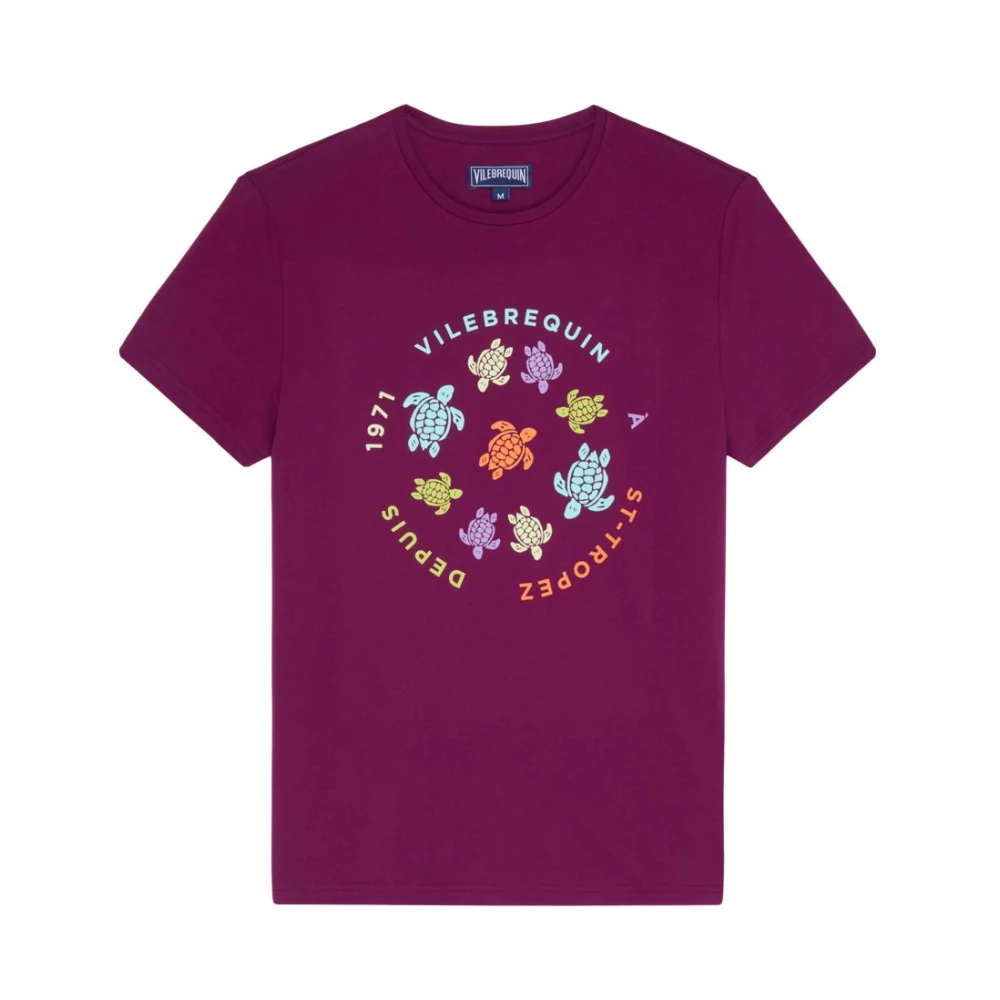 Vilebrequin Uomo Viola Top, 2XL, New,