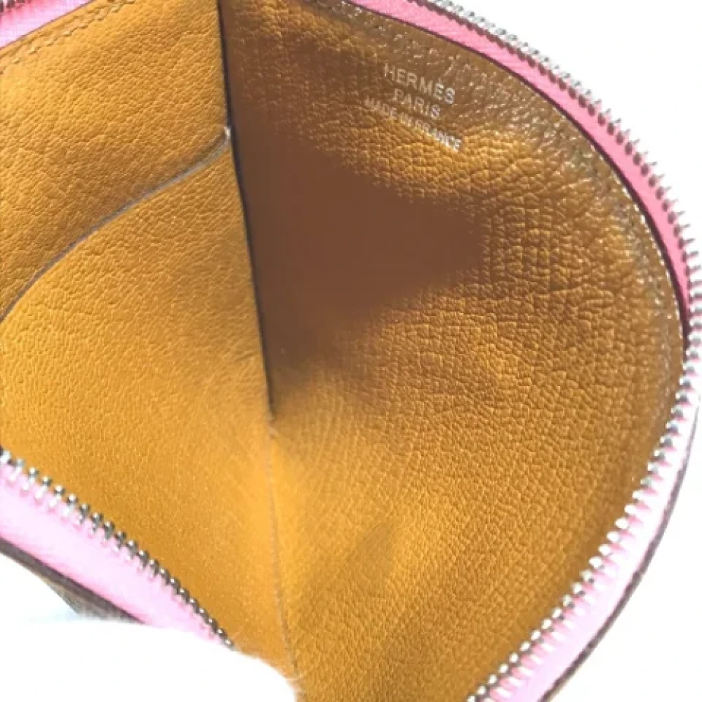Hermès Vintage Pre-owned Leather wallets Brown Dames