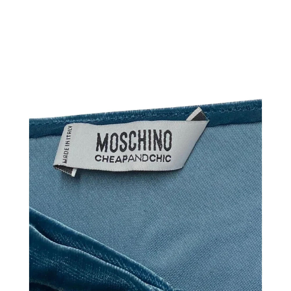 Moschino Pre-Owned Pre-owned Fabric dresses Blue Dames