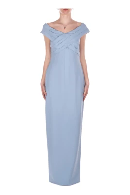 Off-Shoulder Midi Klänning