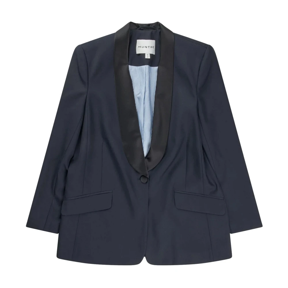 Munthe - Jackets > Blazers - Blue - Munthe - Modalova