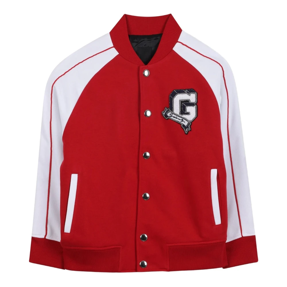 Givenchy Boys Red Kids Jacket With Logo Detail - 10 Y - Kids