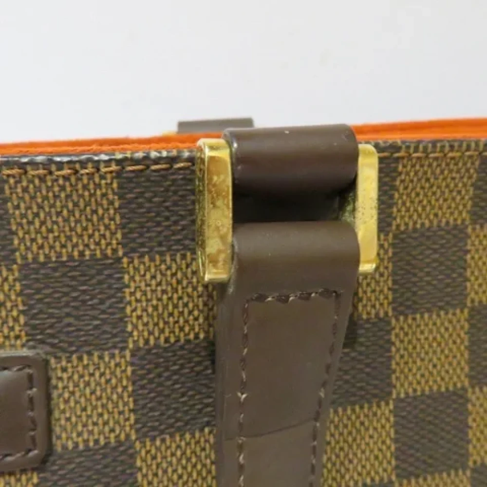 Louis Vuitton Vintage Pre-owned Fabric handbags Brown Dames