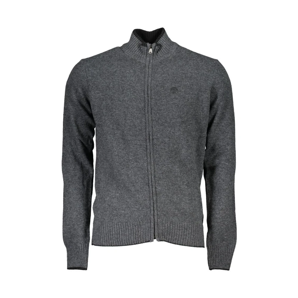 North Sails Men's Gray Polyamide Cardigan - Cardigans - Xl - Knitwear