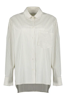 Lasmy Oversized Randig Skjorta