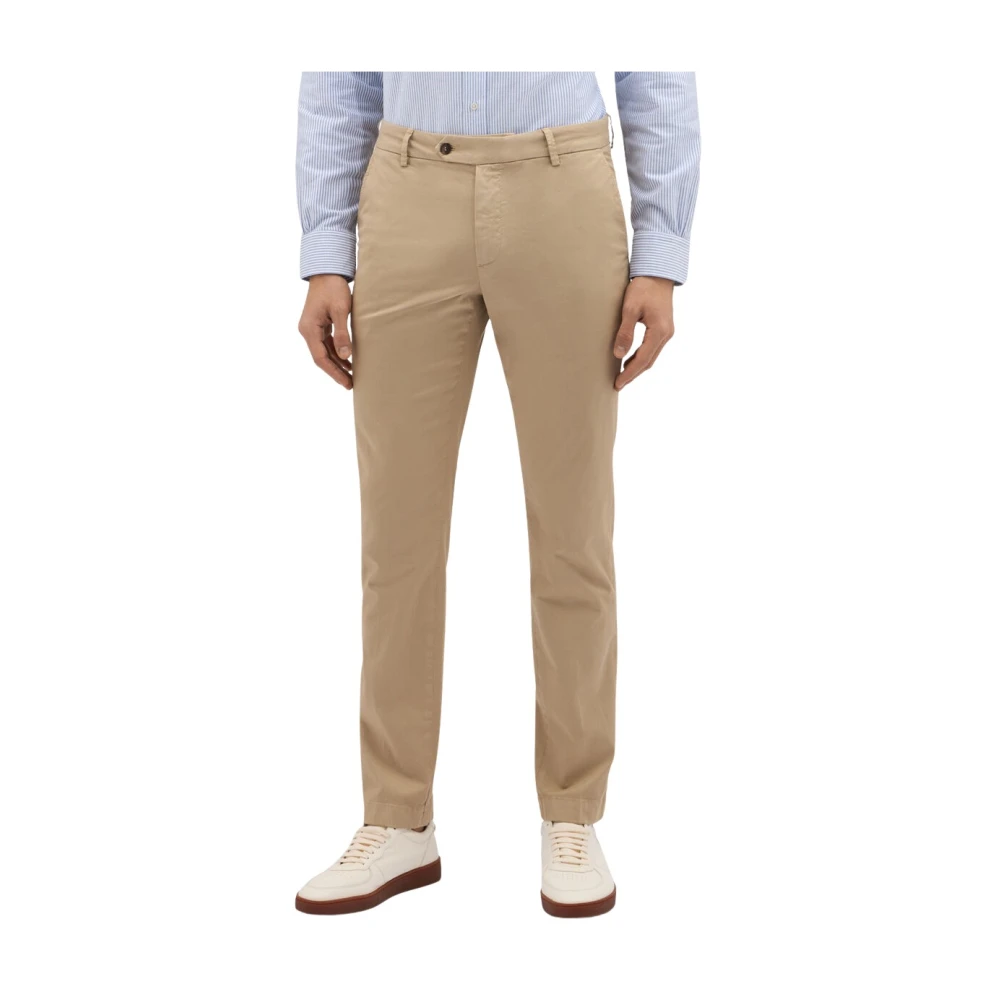 Brooks Brothers Beige Stretch Cotton Chinos Beige Heren