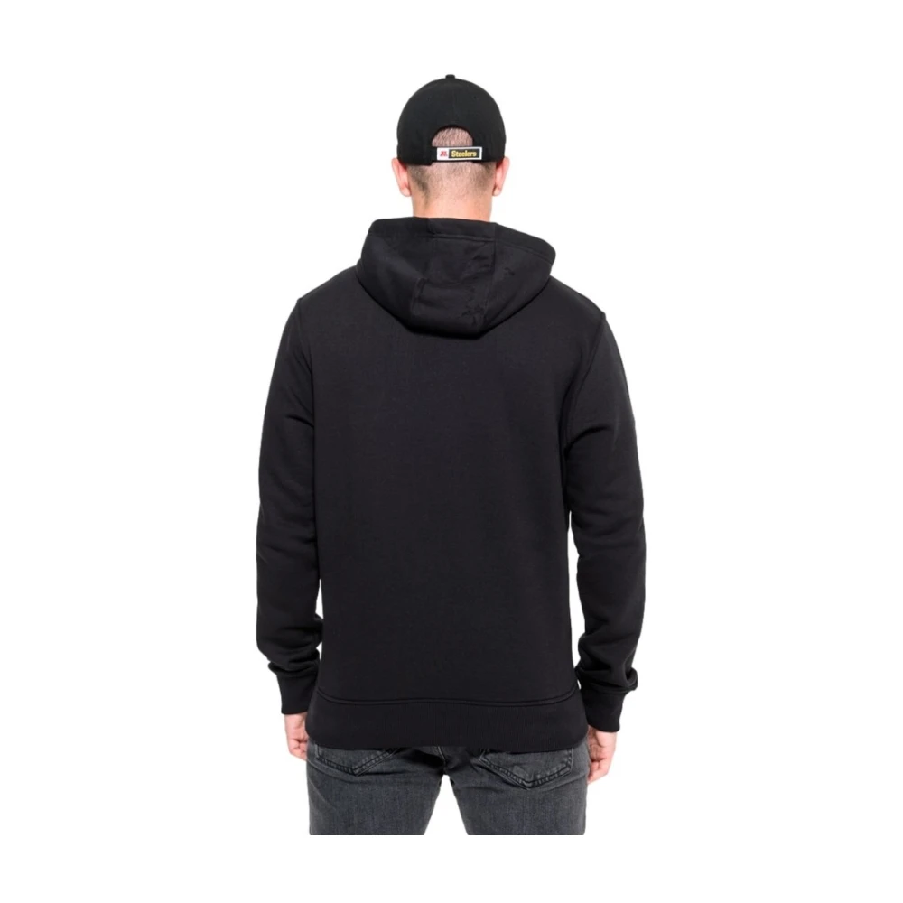 new era Steelers Team Logo Zwarte Hoodie Black Heren