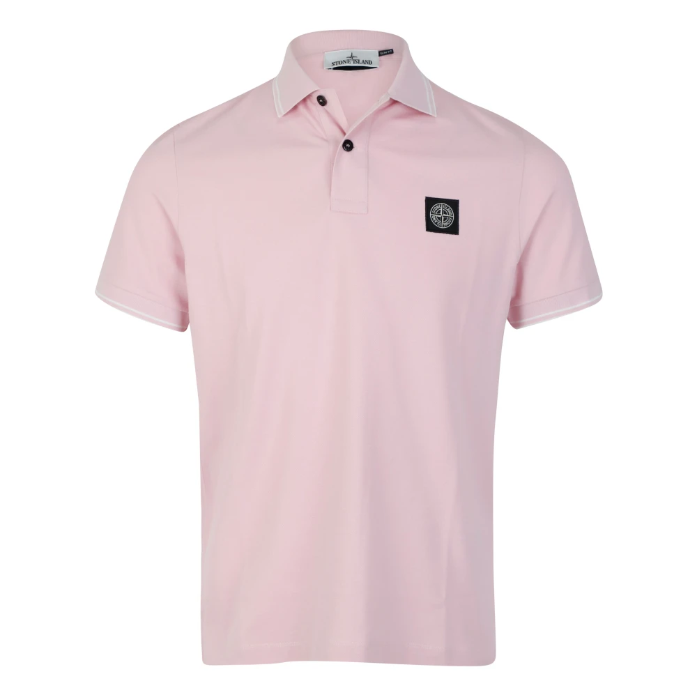 Stone Island Stijlvolle Shirts & Polo's Pink Heren