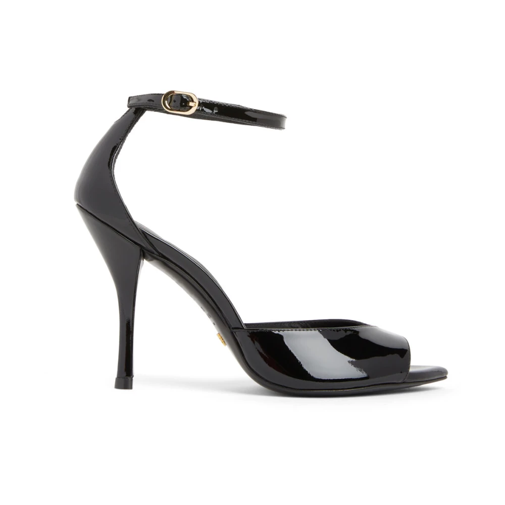 Stuart Weitzman Women's Black High Heel Sandals