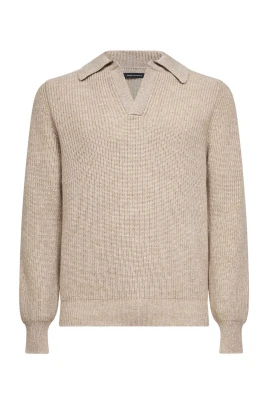 V-neck Polo Knit