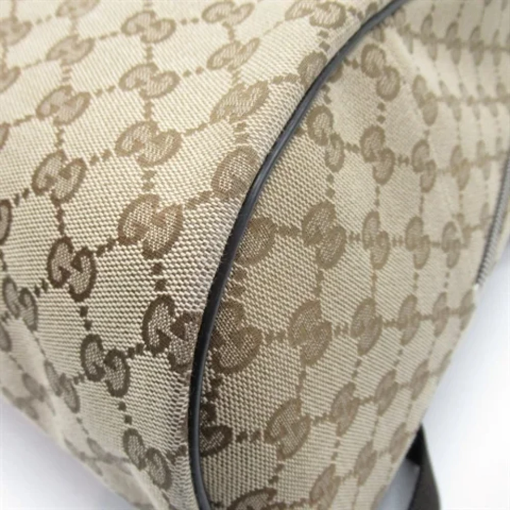 Gucci Vintage Pre-owned Canvas shoulder-bags Brown Heren