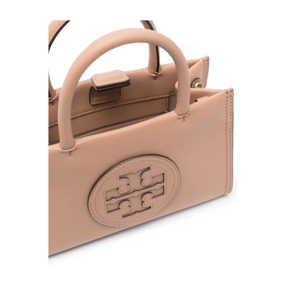 TORY BURCH Mini Ella Bio Tote Tas Beige Dames