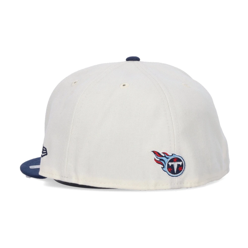 new era Tennessee Titans Platte Klep Pet White Heren