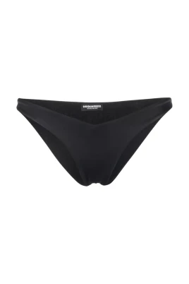 Svart Bikiniunderdel med Logotyp