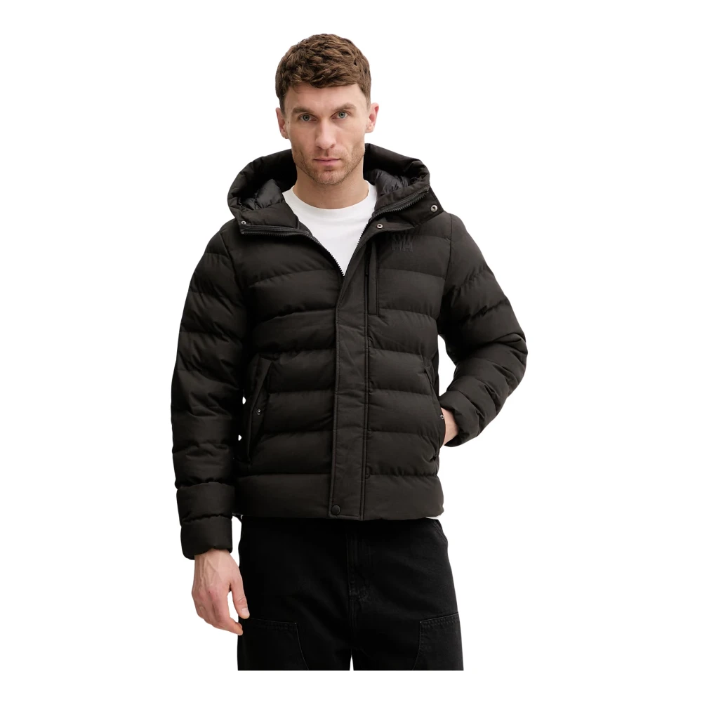 Helly Hansen Herren Schwarz Daunenjacke Mit Kapuze Alby Puffy - Bild 2