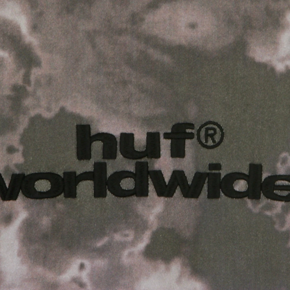 HUF Zwarte Crewneck Sweatshirt voor Mannen Multicolor Heren