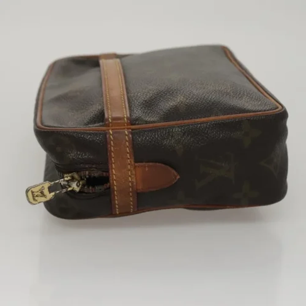 Louis Vuitton Vintage Pre-owned Canvas clutches Brown Dames