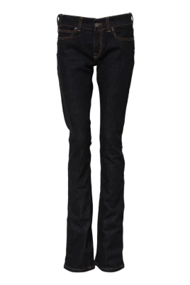 Mid Waist Skinny Denim Jeans