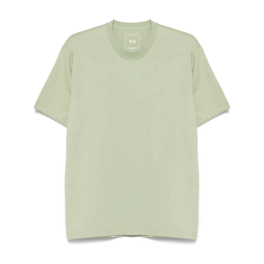Y-3 - Tops > T-Shirts - Green - Y-3 - Modalova