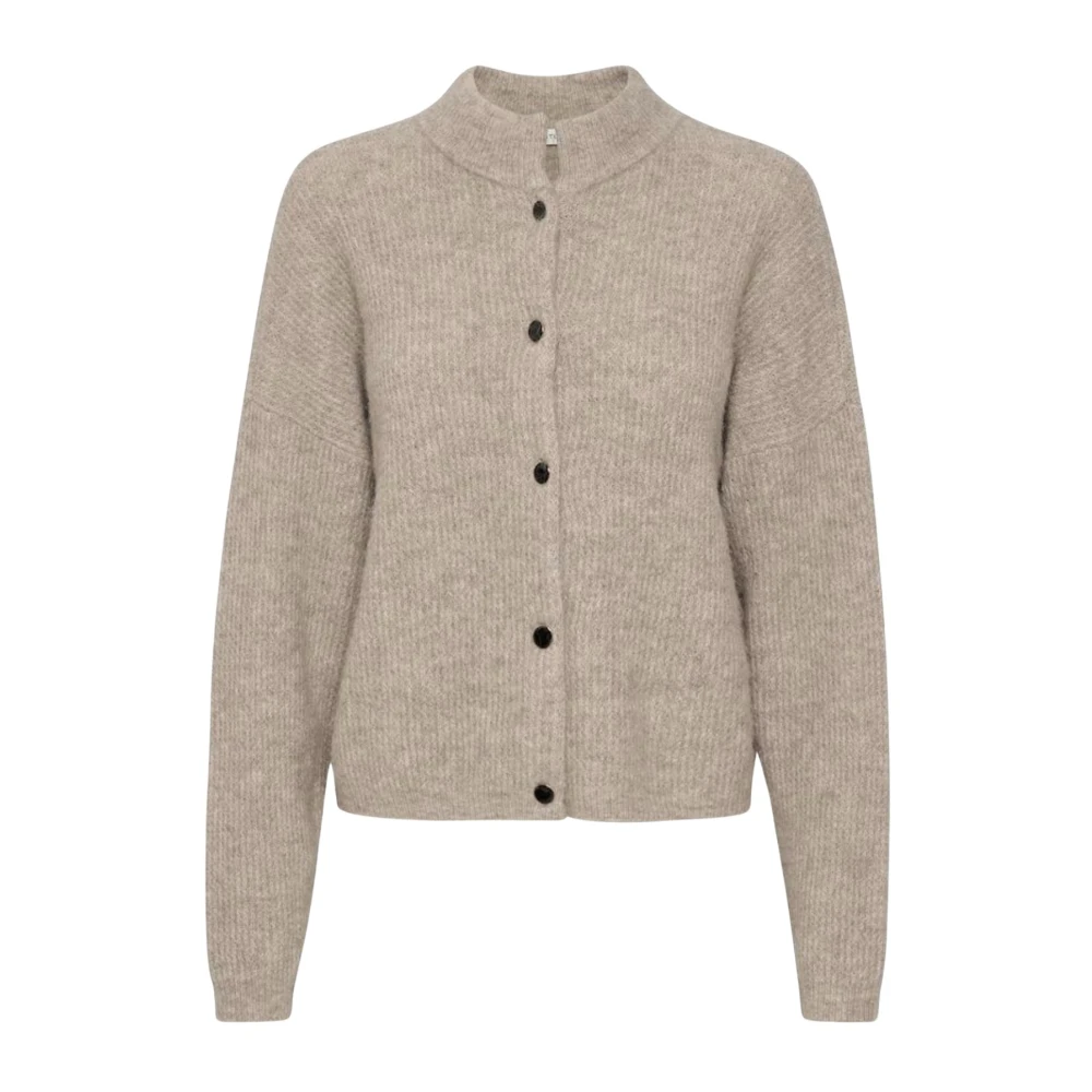 Varm Sand Melange Alpha Cardigan