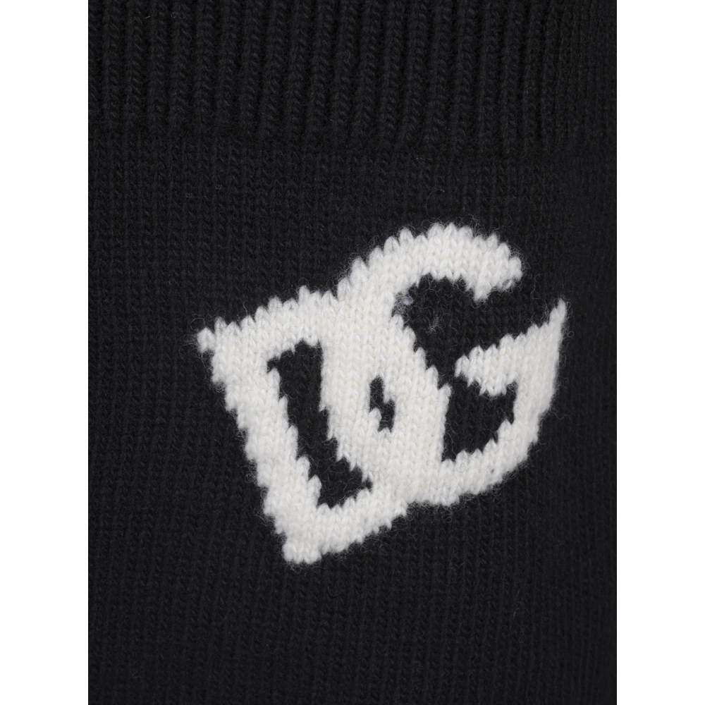 Dolce & Gabbana Zwarte Cardigan Sweaters met Knopen Black Dames