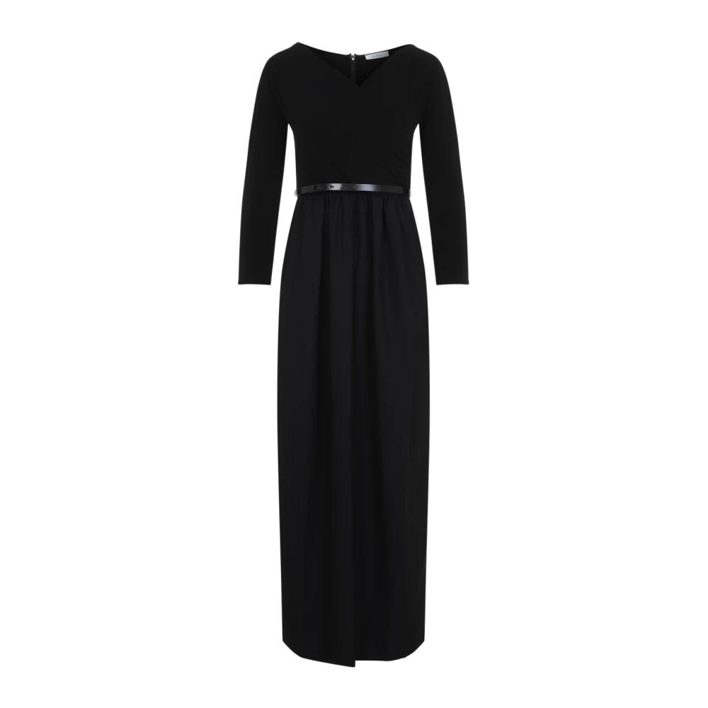 Max Mara Zwarte Elegante Jurk voor Vrouwen Black Dames