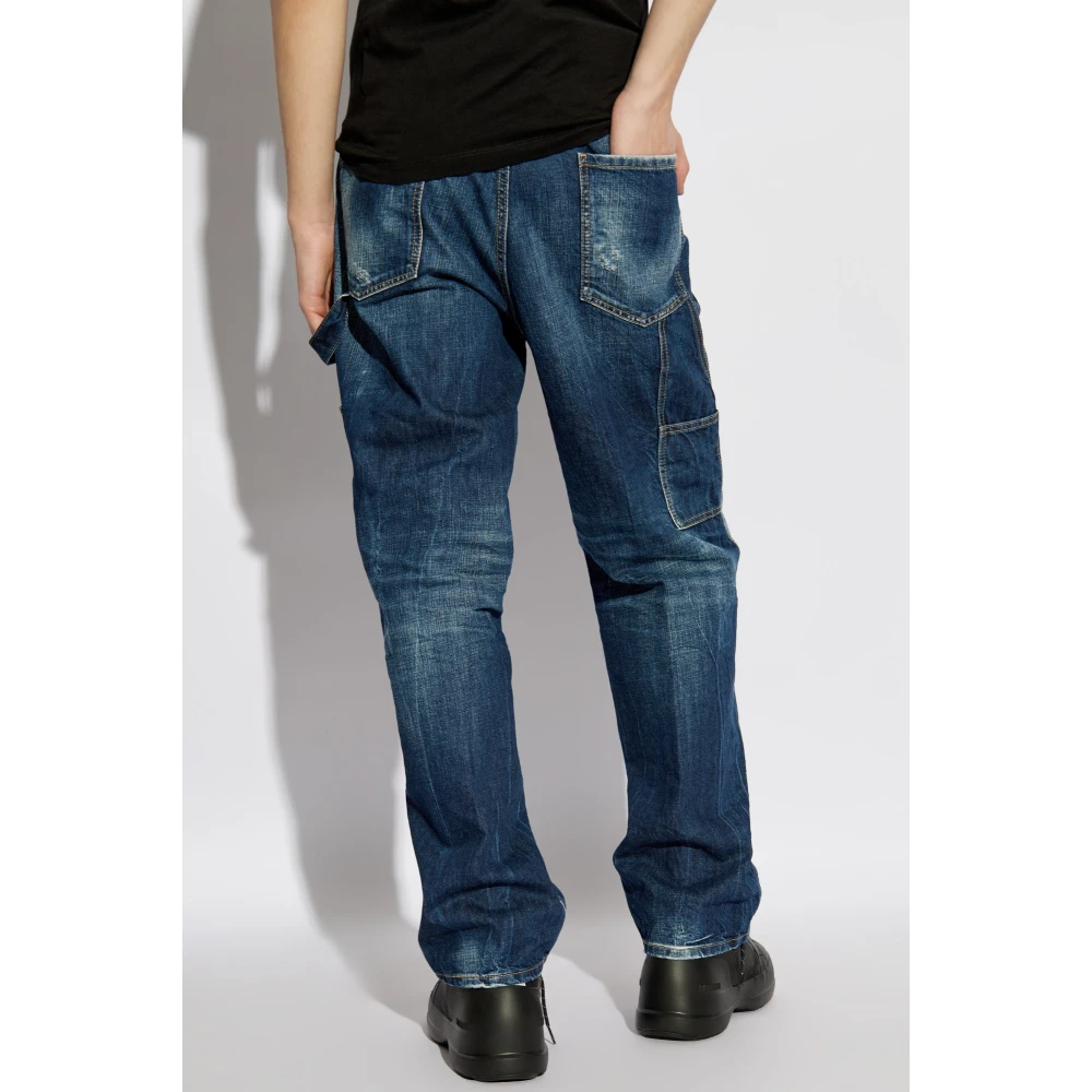 Dsquared2 Jeans Loose Blue Heren