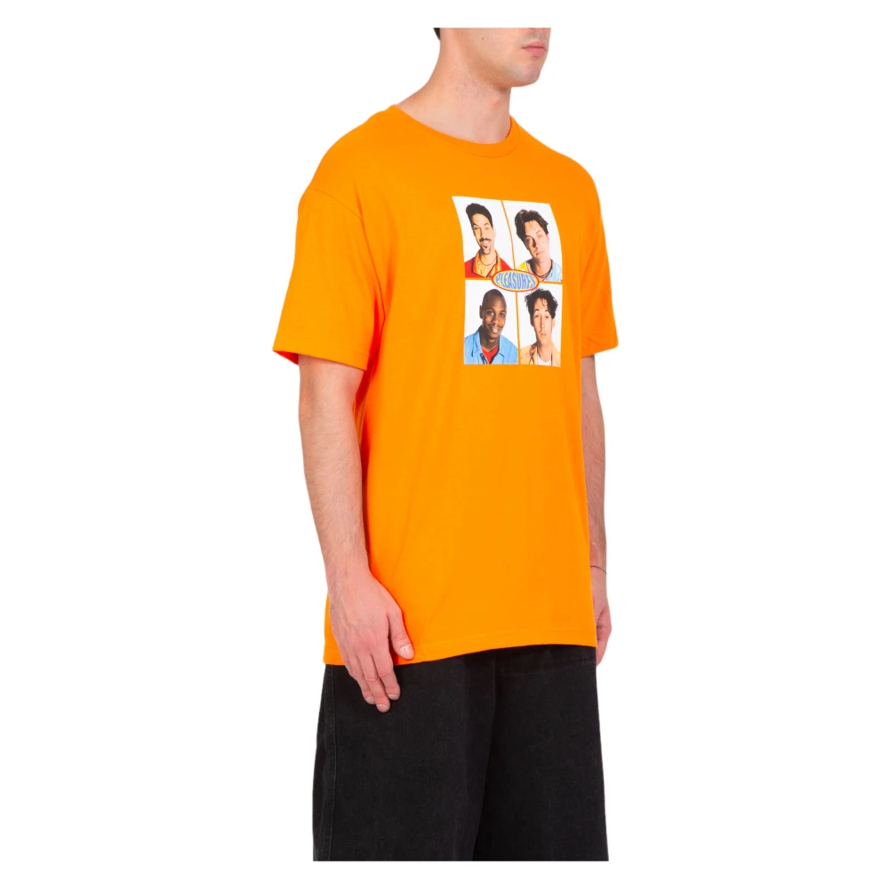 Pleasures Oranje Cast Tee Orange Heren