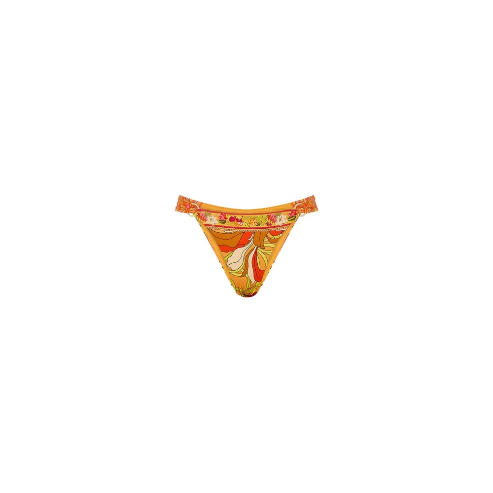 Camilla Retro Bloemen Bikini Broekjes Multicolor Dames