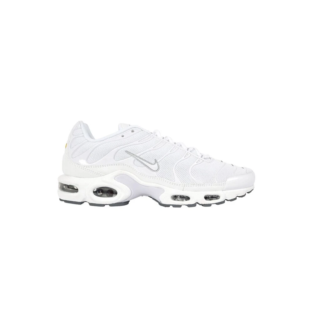 Nike Air Max Plus Trainers - Male - Running Shoes - White - 10 1/2 Uk - Sport