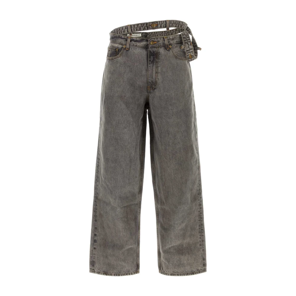 Y Project Loose-fit Jeans Gray Heren