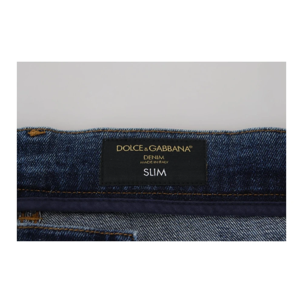 Dolce & Gabbana Slim-fit Jeans Blue Heren