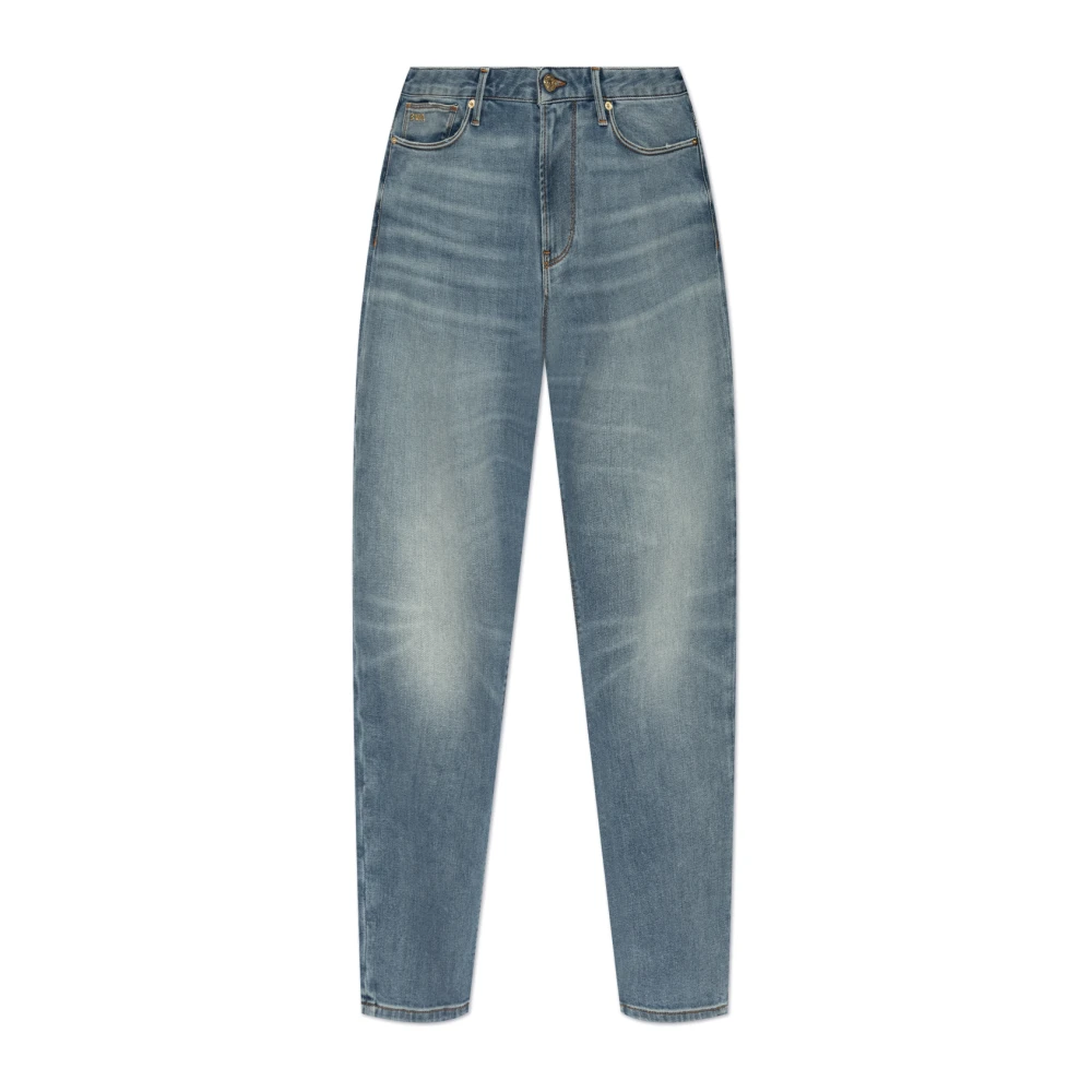 Emporio Armani Jeans met vintage effect Blue Heren