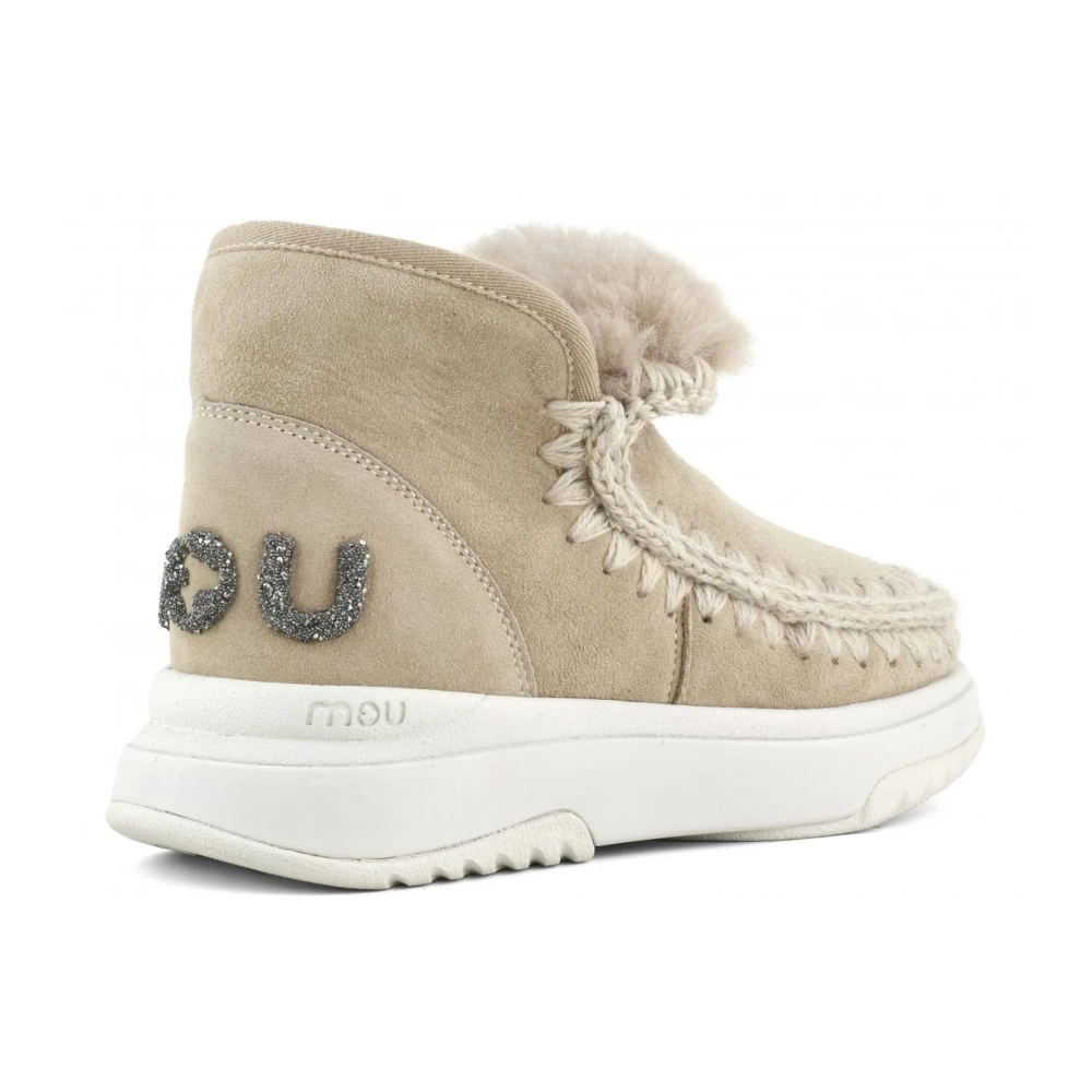 Mou Beige Eskimo Jogger Laarzen Beige Dames