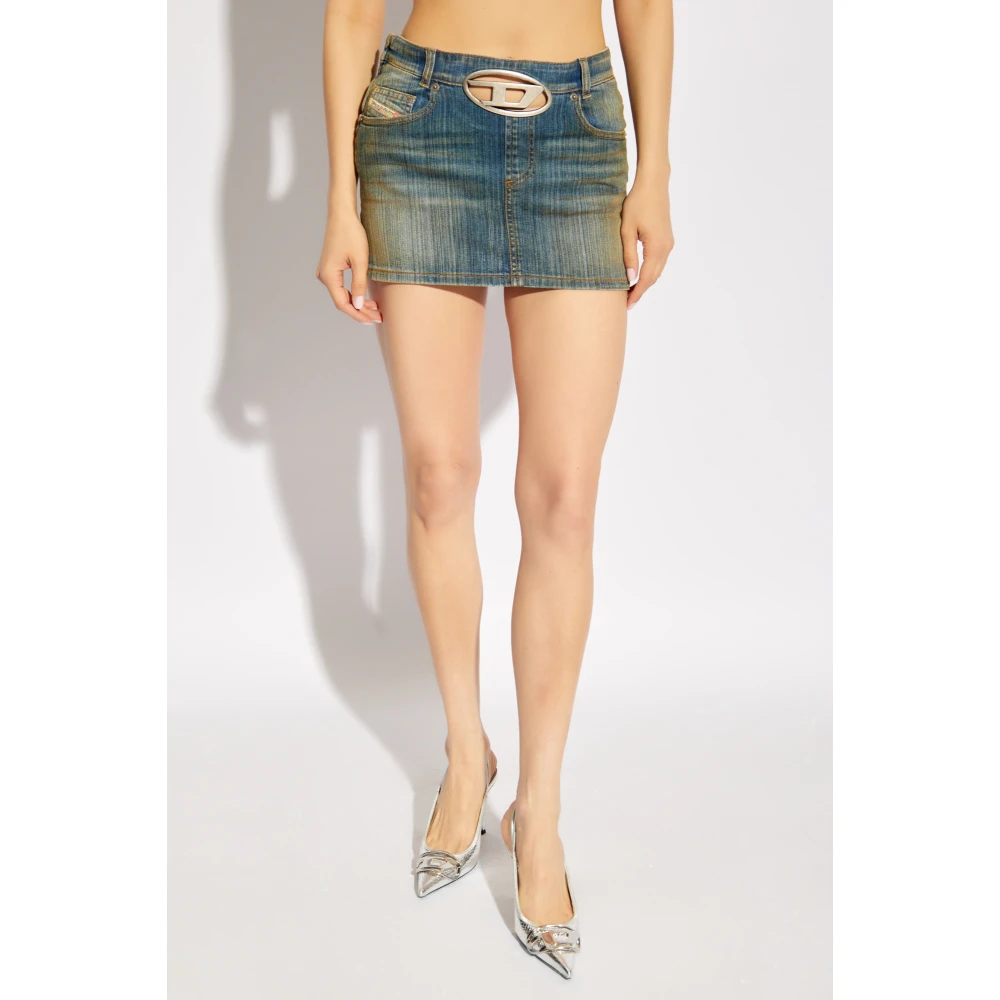 Diesel Rok `De-Ron-S2` Blue Dames