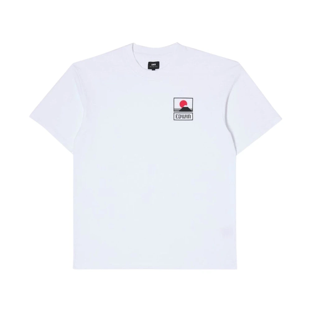 Edwin - Tops > T-Shirts - White - Edwin - Modalova