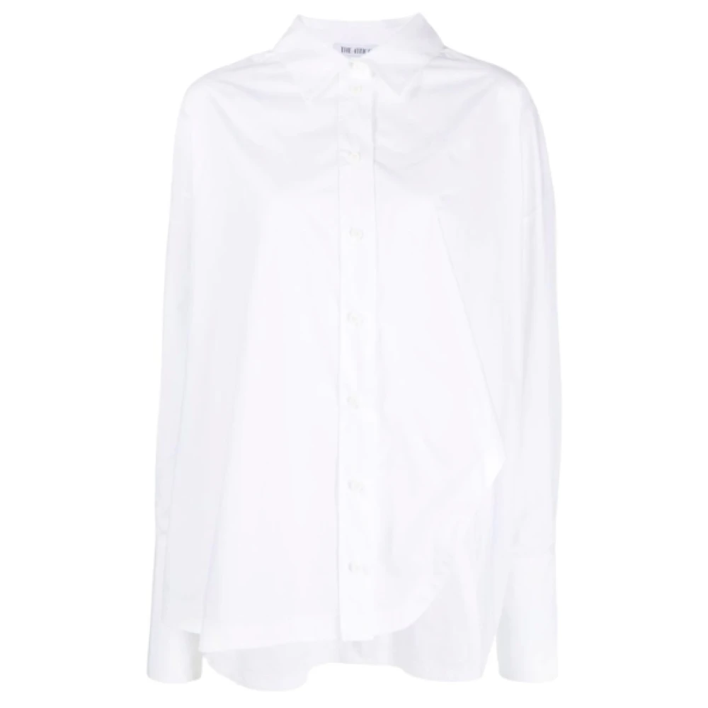 The Attico Witte Diana Shirt Stijlvol en Chic White Dames