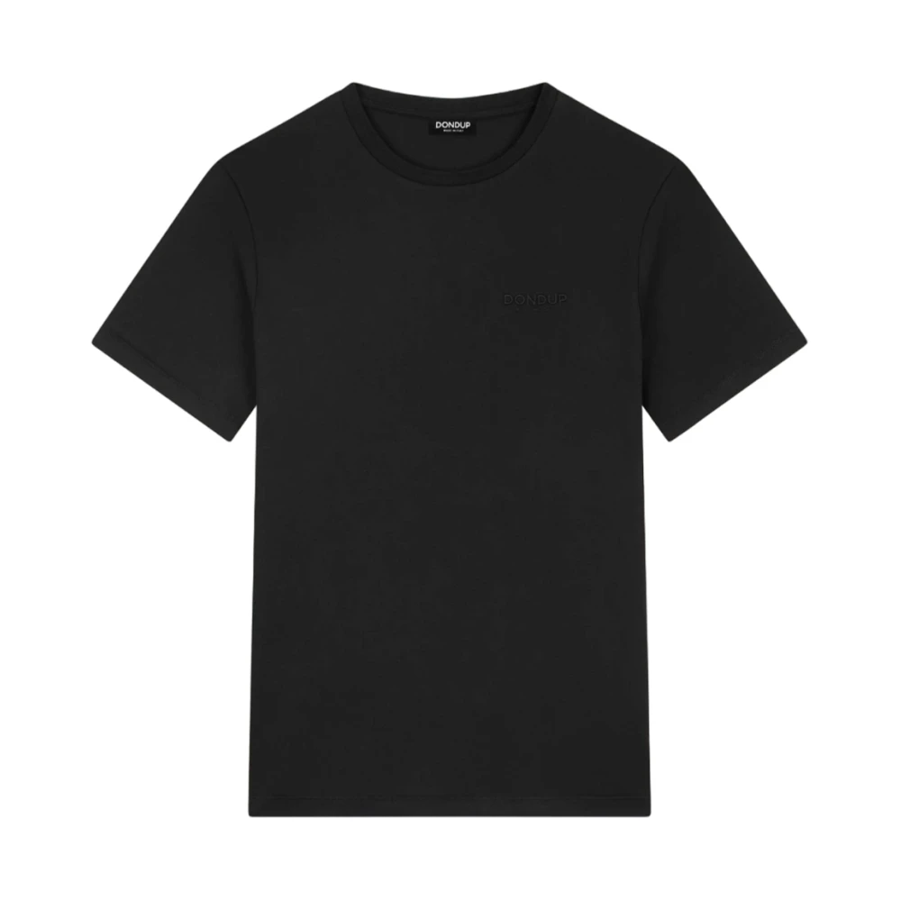 Dondup - Tops > T-Shirts - Black - Dondup - Modalova