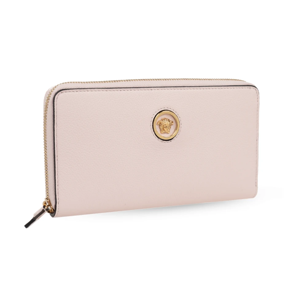 Versace Portemonnee met logo Pink Dames