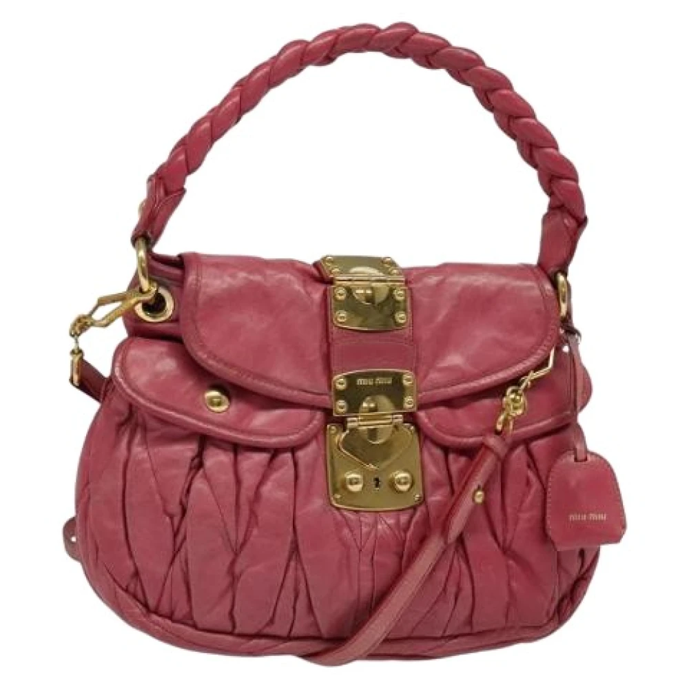 Pre-owned > Pre-owned Bags > Pre-owned Handbags - - Miu Miu Pre-owned - Modalova