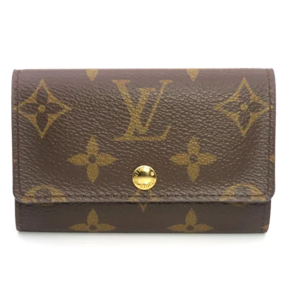 Louis Vuitton Vintage Pre-owned Canvas key-holders Brown Dames