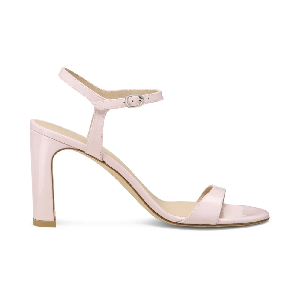 Stuart Weitzman Women's Pink High Heel Sandals, 6 Uk, Babette 85