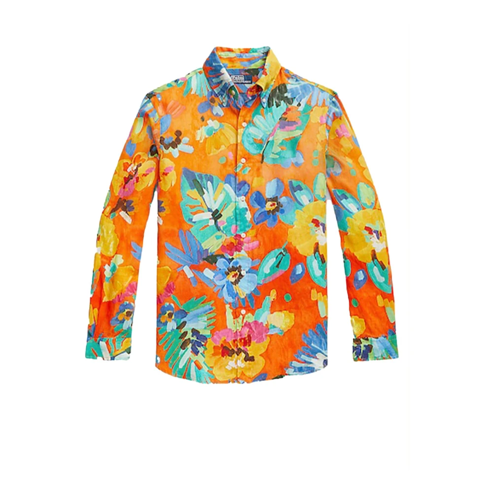 Ralph Lauren Stijlvolle Bloemenprint Shirt Multicolor Heren