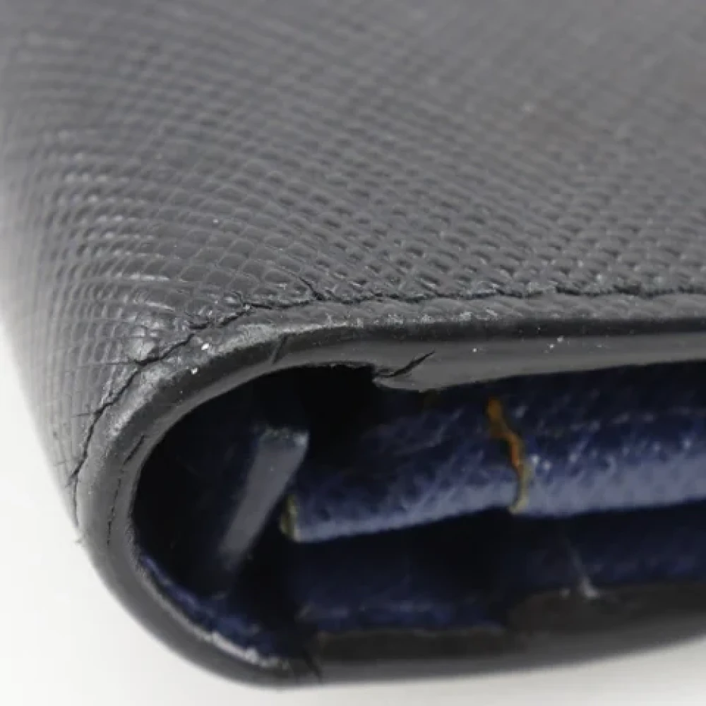 Prada Vintage Pre-owned Fabric wallets Black Dames