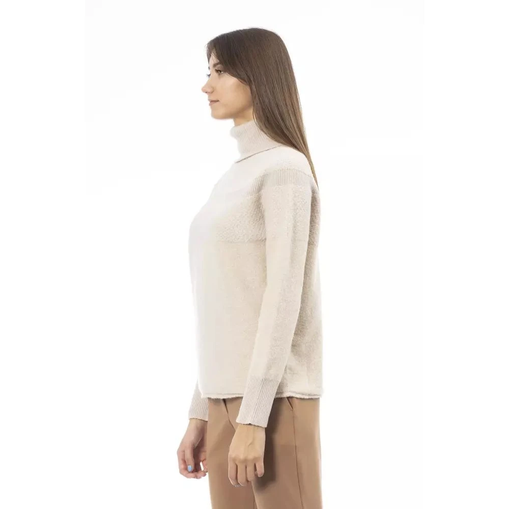 Alpha Studio Luxe Beige Coltrui Beige Dames